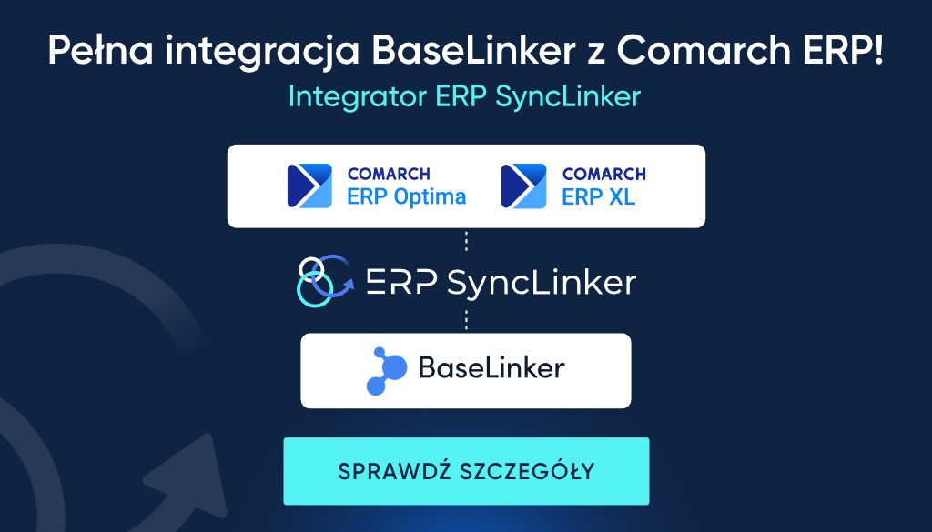 Integrator łączący ERP z BaseLinker